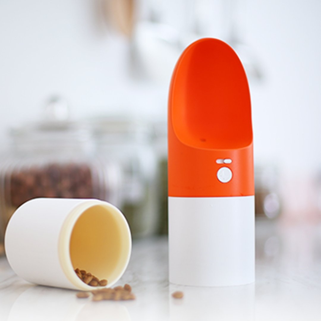 Instachew Rover – Tragbare Hundewasserflasche mit Futterbehälter